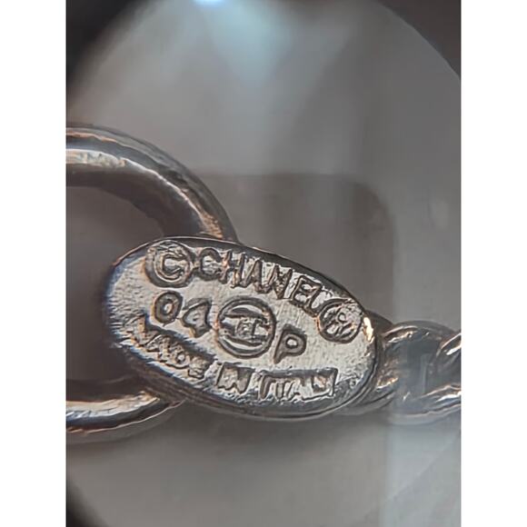 Chanel Silver Heart & CC Necklace - Picture 2 of 5